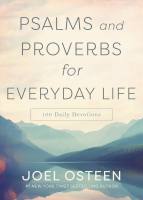 Psalms and Proverbs for Everyday Life