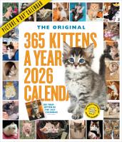 365 Kittens-A-Year Picture-A-Day® Wall Calendar 2026