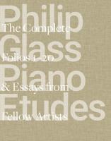 Philip Glass Piano Etudes
